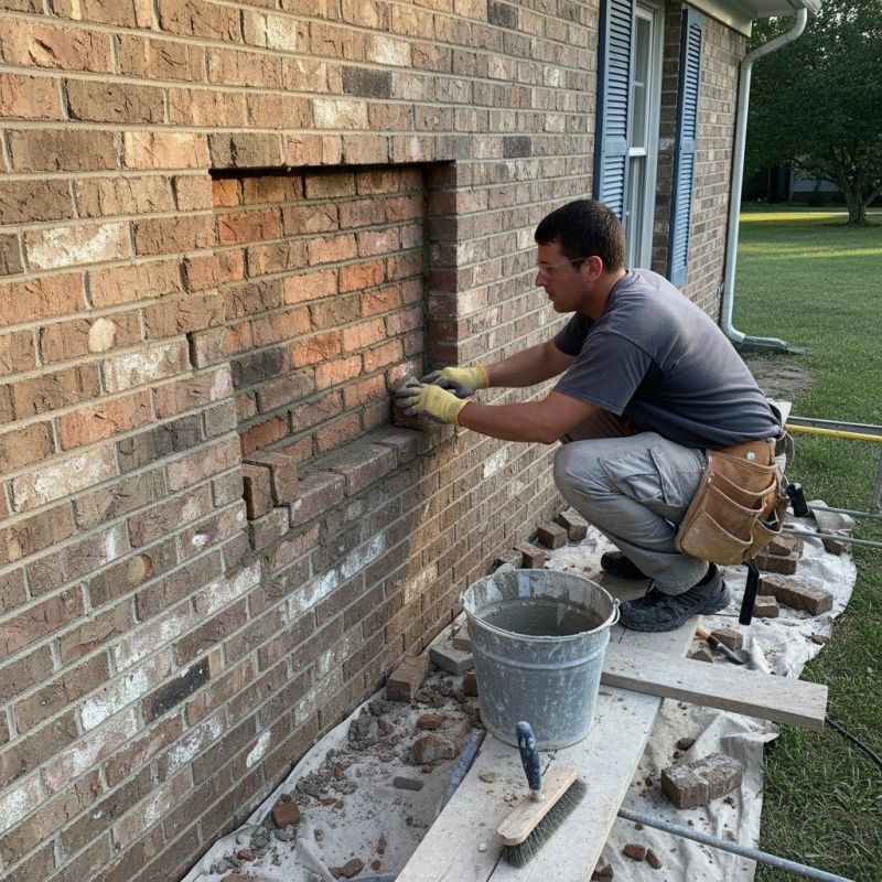 Local Brick And Masonry Repair pros at work